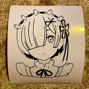 REM/RAM Car Vinyl Sticker!